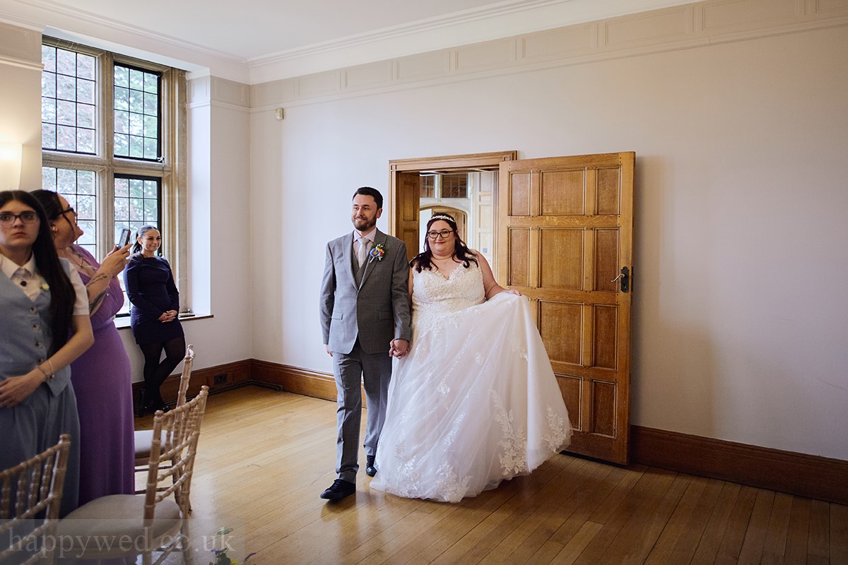 Coombe Lodge wedding breakfast