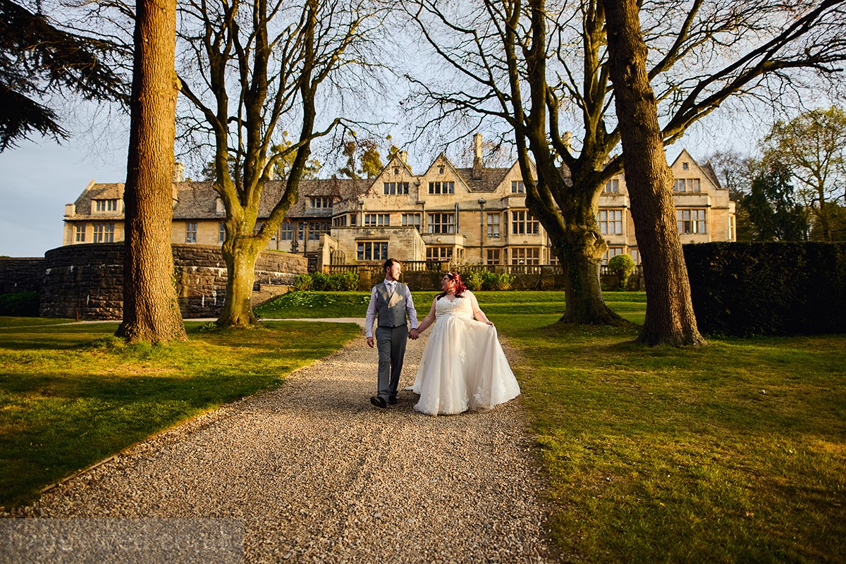 stunning golden hour sunset Coombe Lodge
