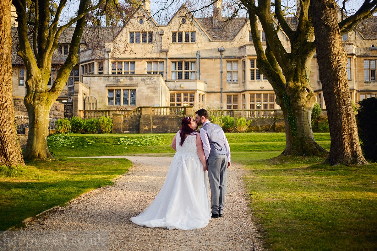 stunning golden hour sunset Coombe Lodge