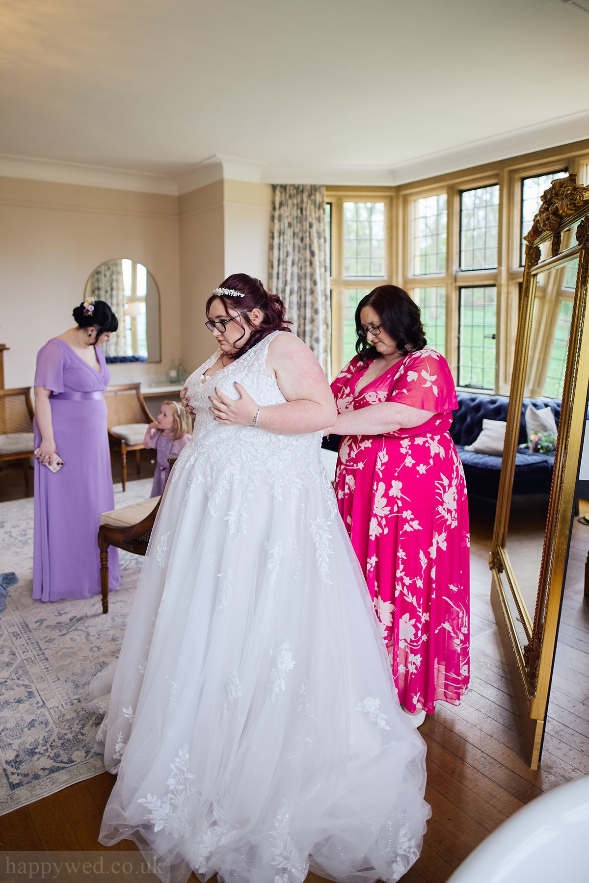 Coombe lodge bridal morning