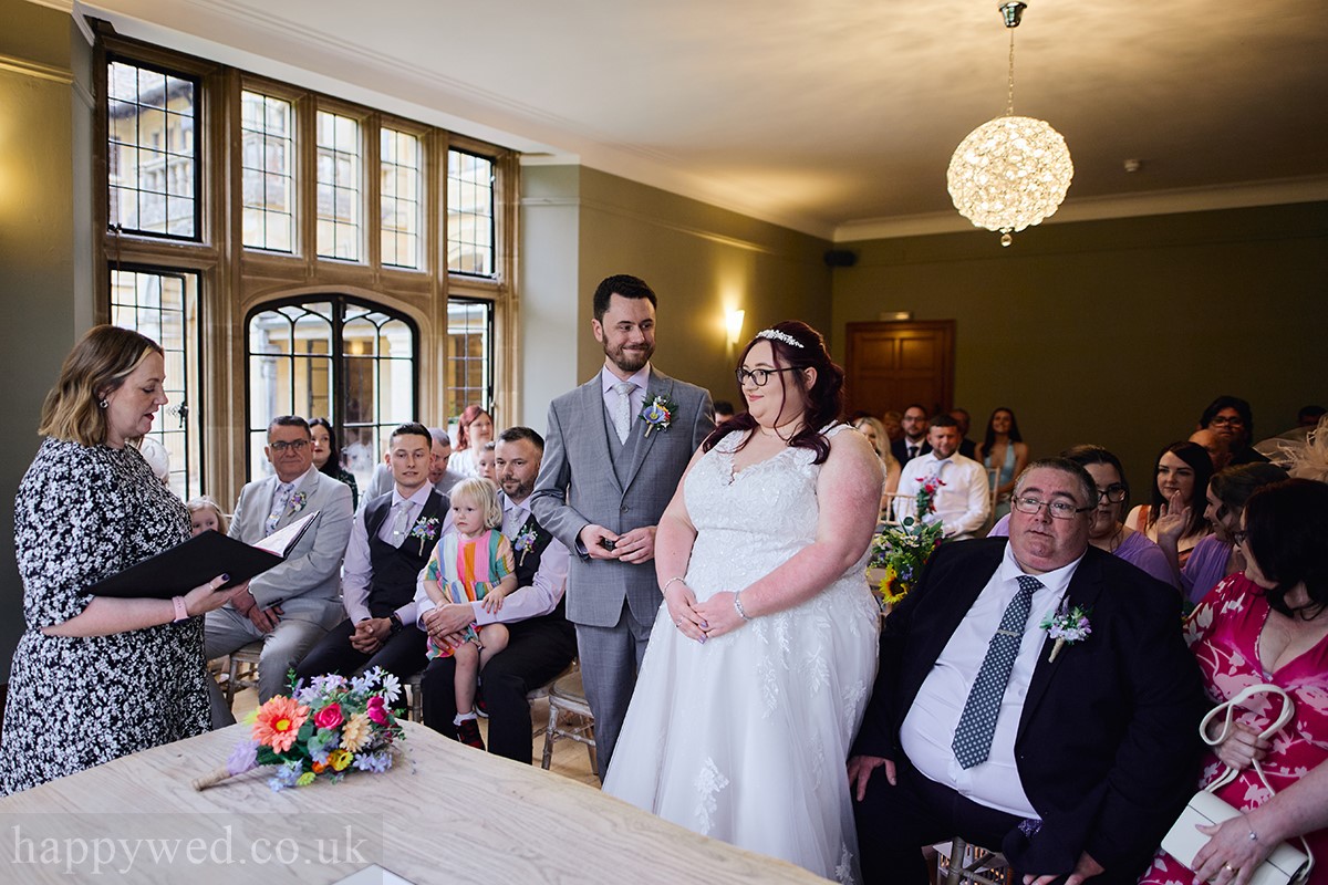 Coombe Lodge spring wedding