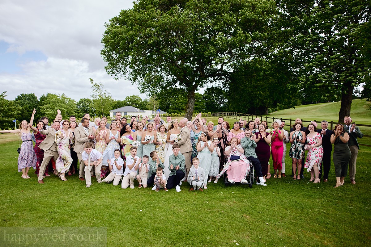 Bryn Meadows golf club wedding photography
