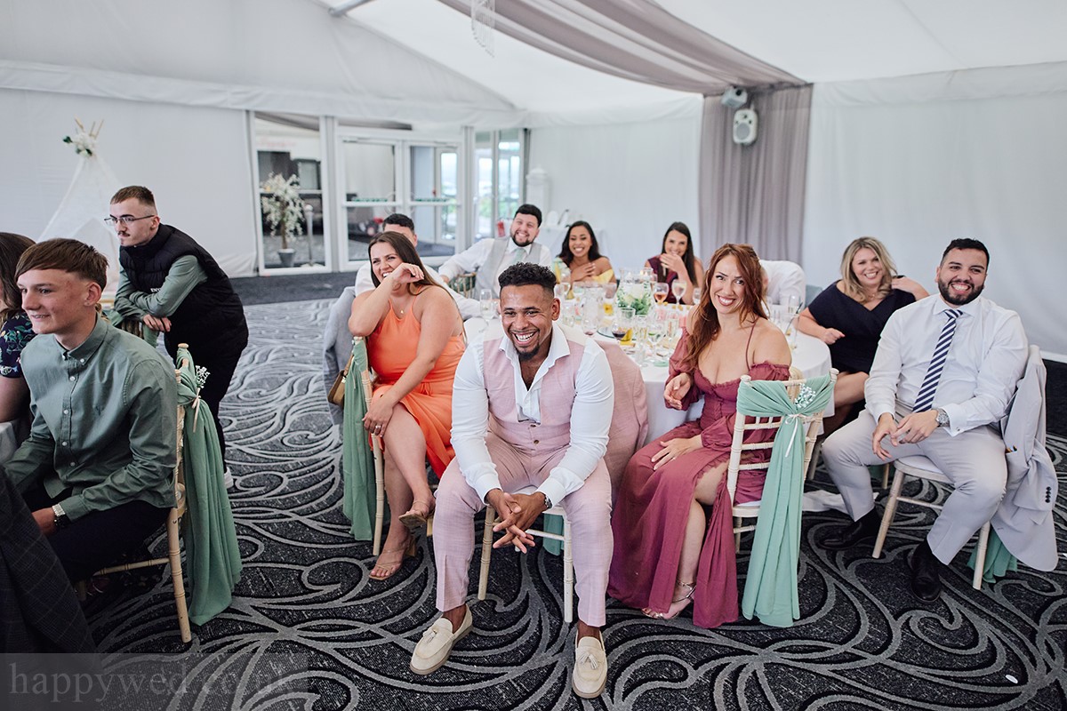 Bryn Meadows wedding breakfast