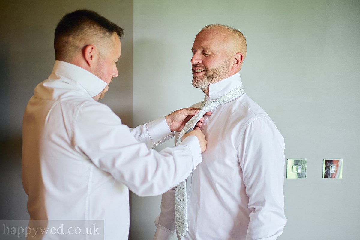 Bryn Meadows groom preps