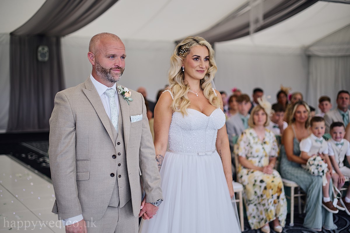 tied the knot at Bryn meadows golf club