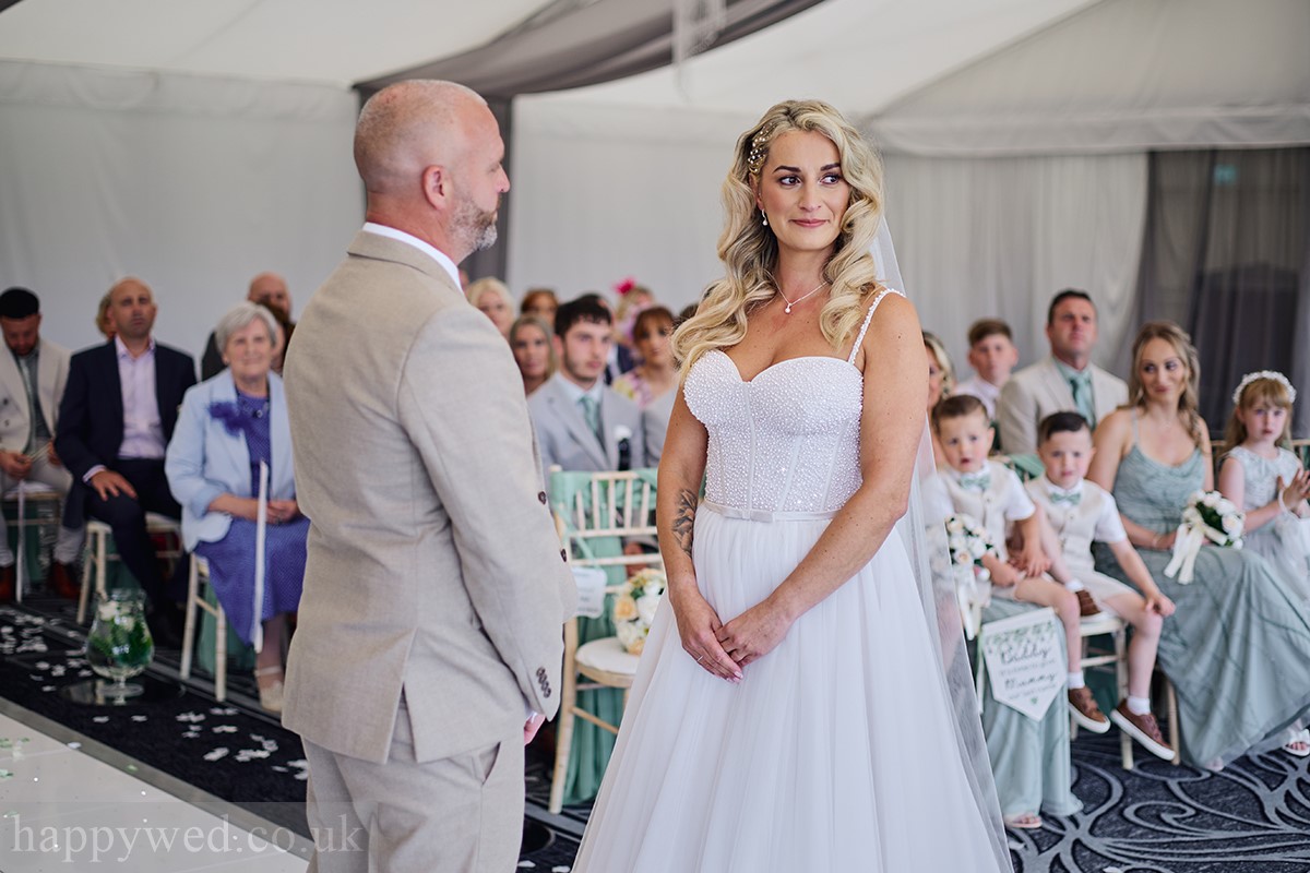 tied the knot at Bryn meadows golf club