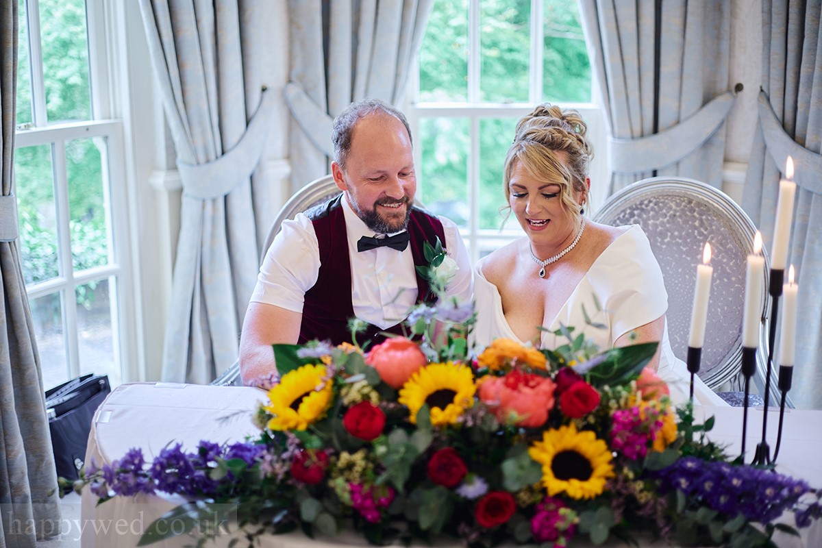 De Courceys Manor wedding