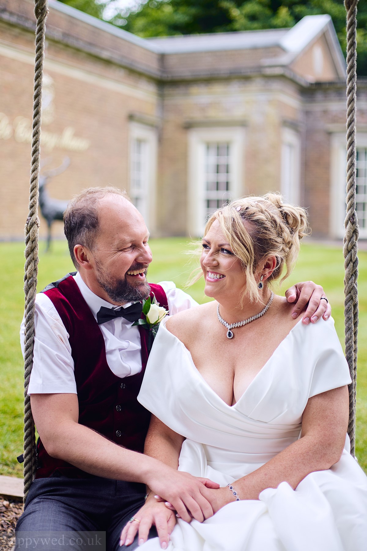 wedding at De Courceys