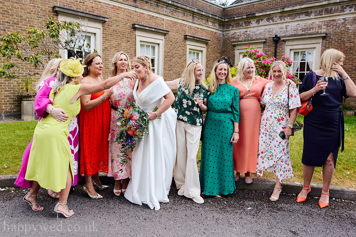 wedding at De Courceys
