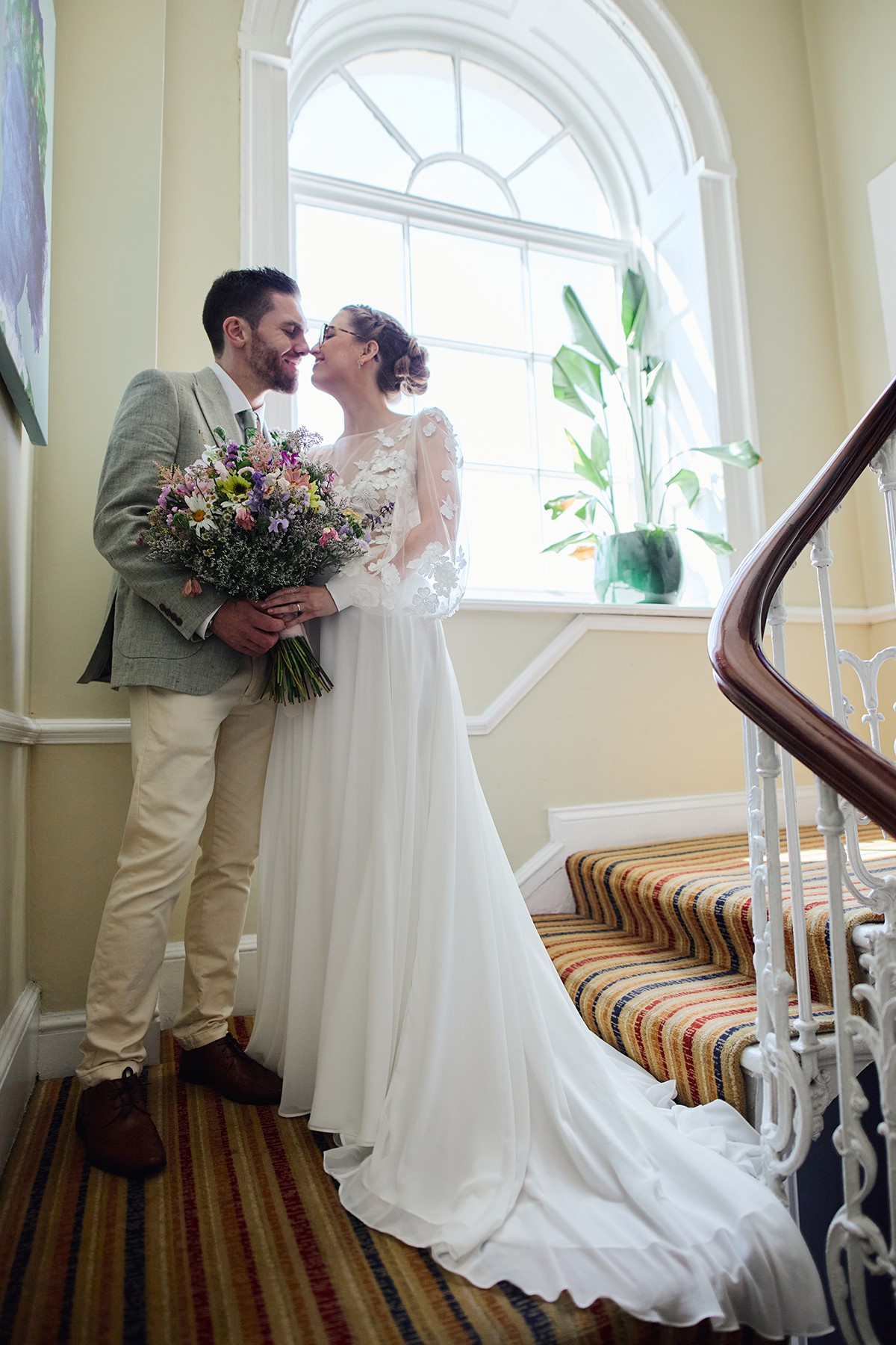 beautiful small wedding at No.4 Clifton Village