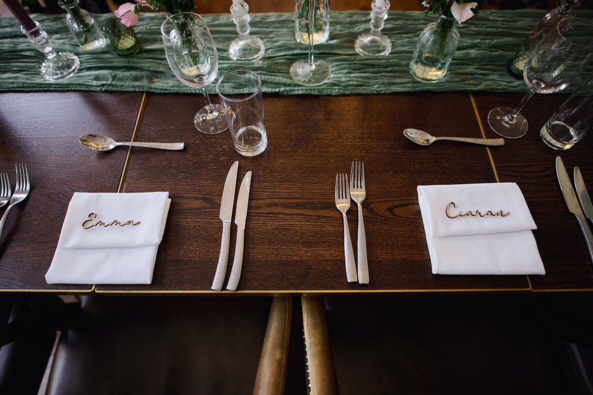 beautiful small wedding at No.4 Clifton Village