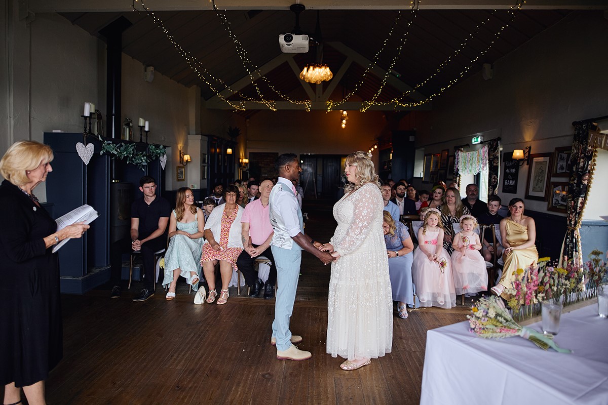 Ty Mawr wedding ceremony photos