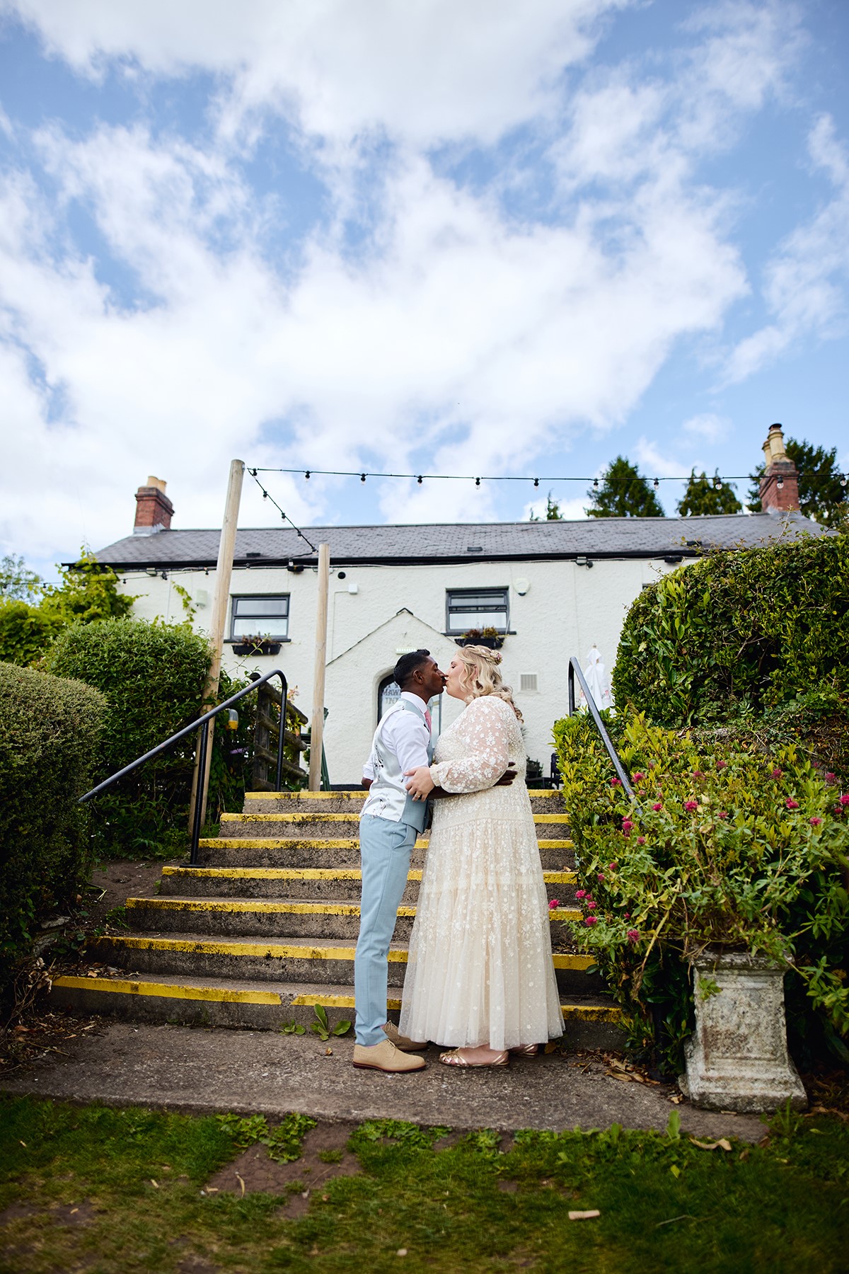 wedding day at Ty Mawr