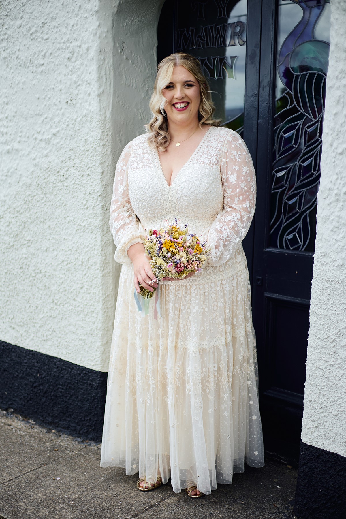 wedding day at Ty Mawr