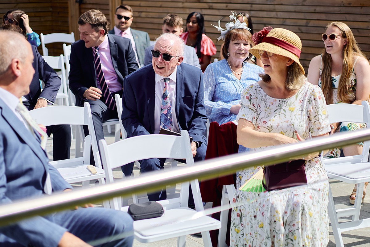 De Courceys Manor outdoors wedding