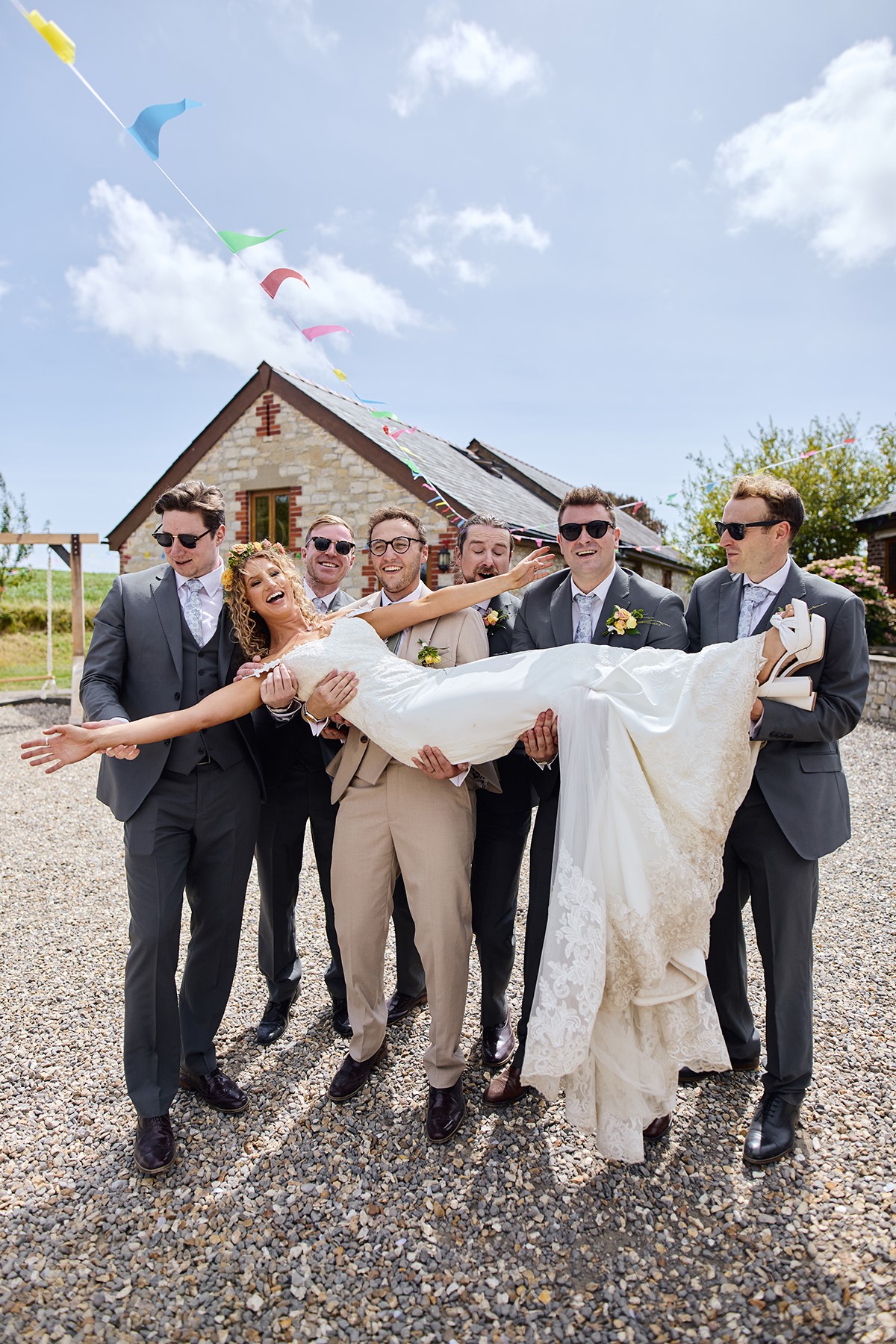 Rosedew farm wedding photography South Wales