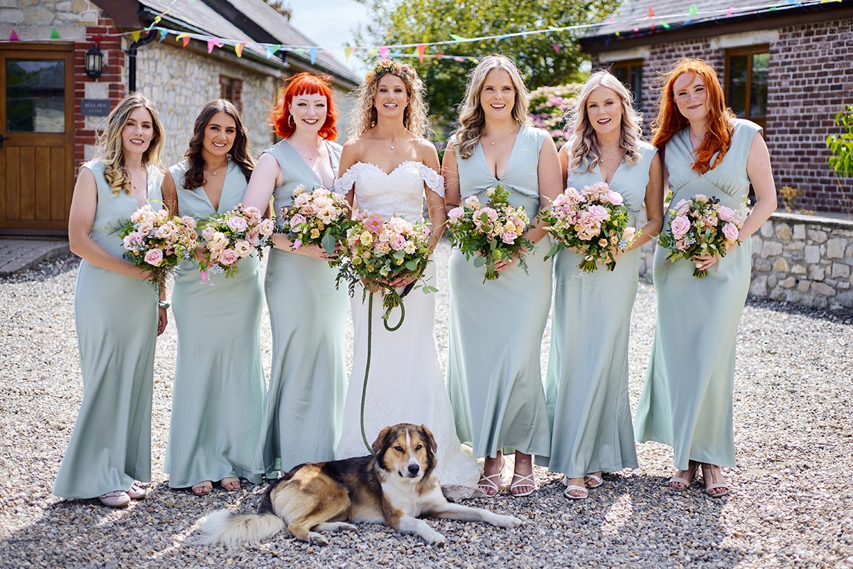 Rosedew farm wedding photography South Wales