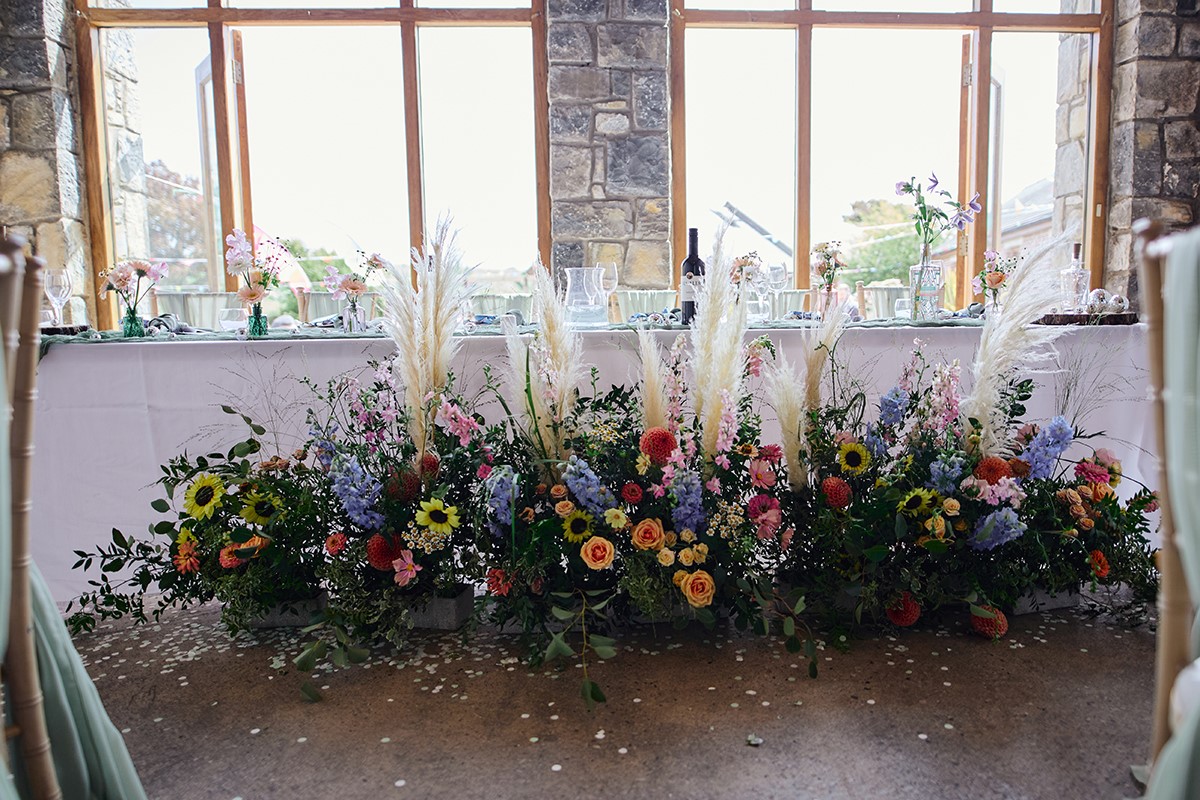 Rosedew farm wedding reception
