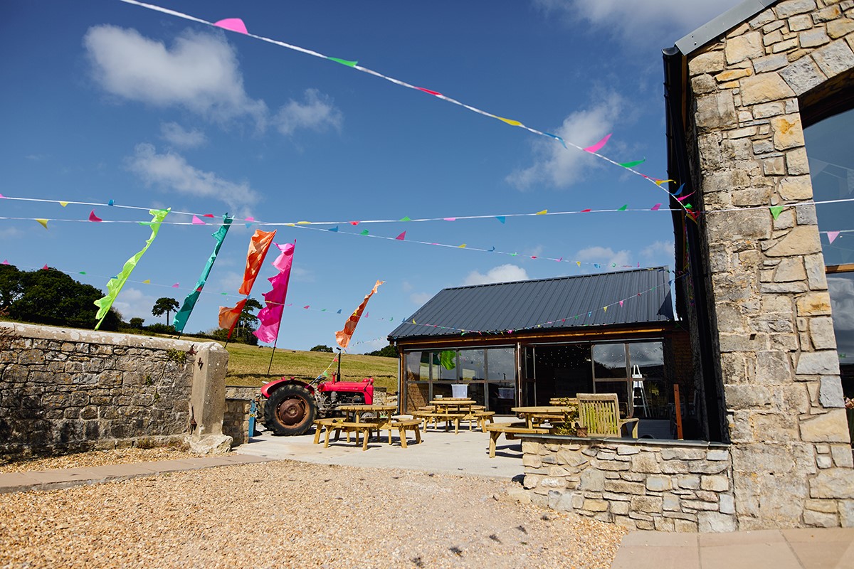 Rosedew Farm festival wedding