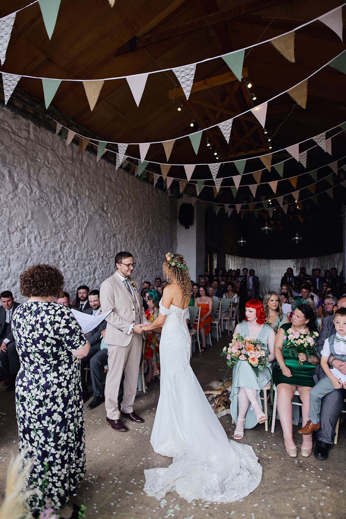 Rosedew farm wedding ceremony
