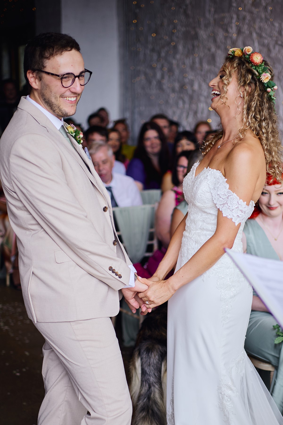 Rosedew farm wedding ceremony