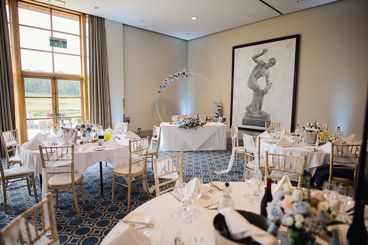 wedding breakfast Bowood hotel