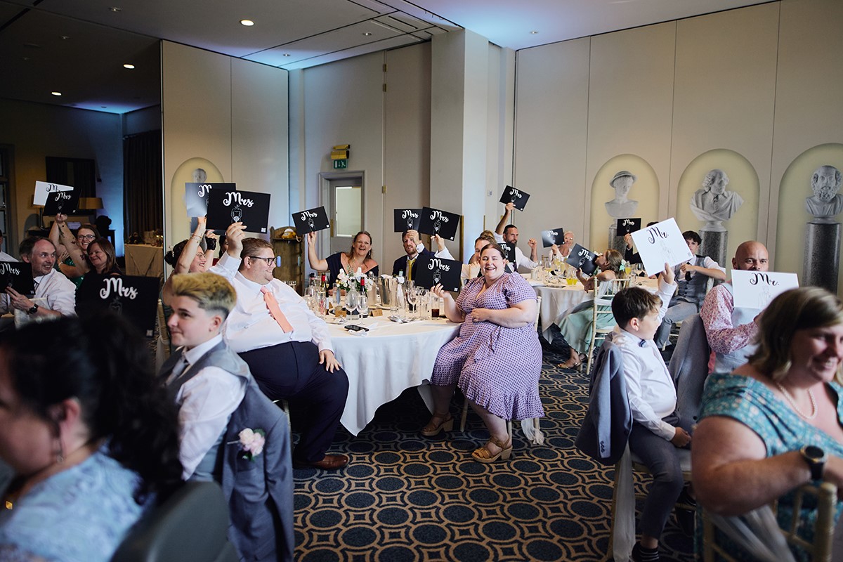 Bowood hotel wedding breakfast photos