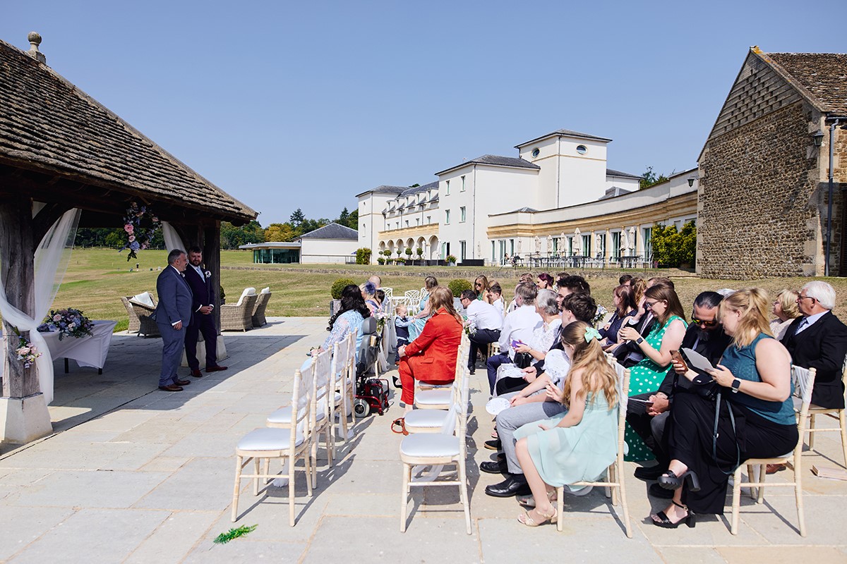 wedding at the Bowood Hotel