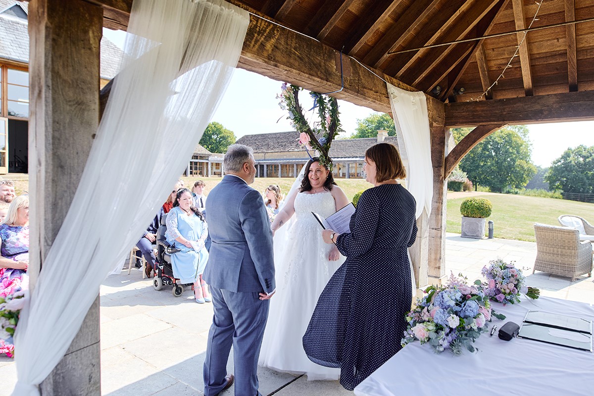 outdoor ceremony Bowood hotel
