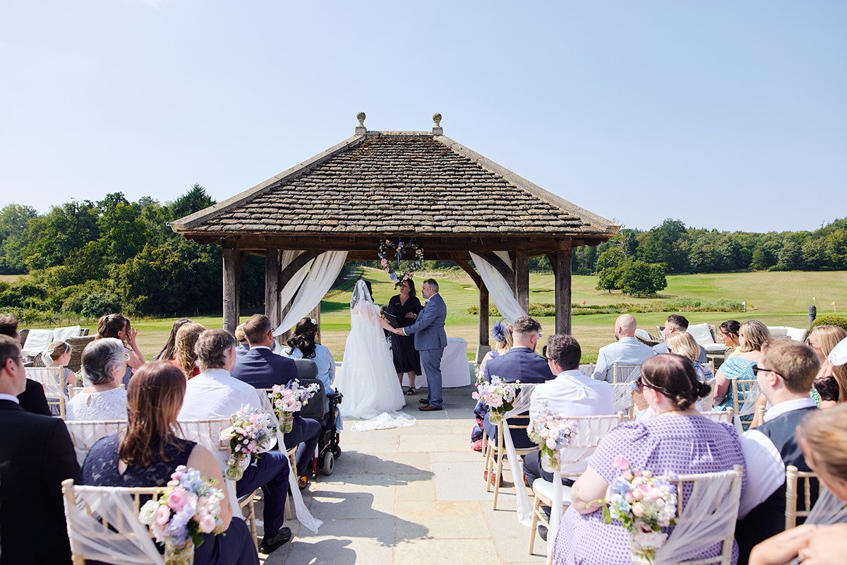 Bowood hotel outdoor ceremony photos