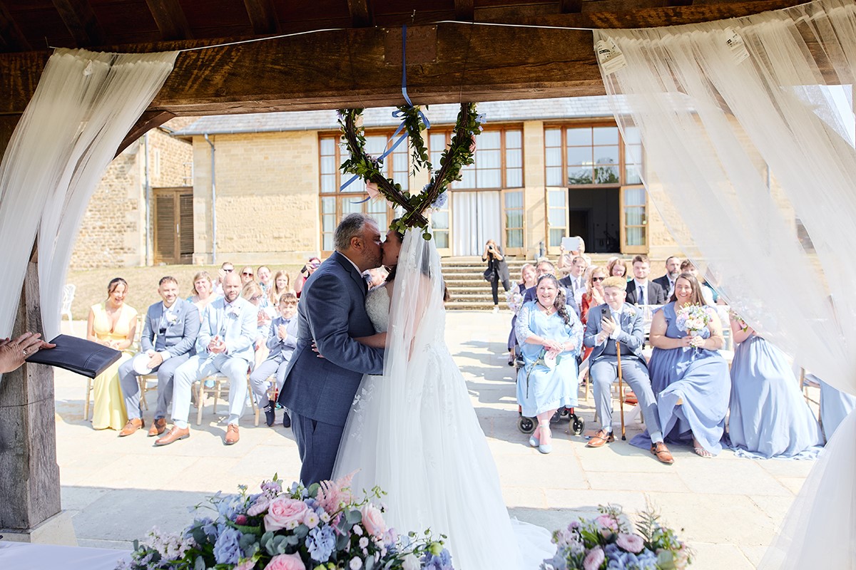 Bowood hotel outdoor ceremony