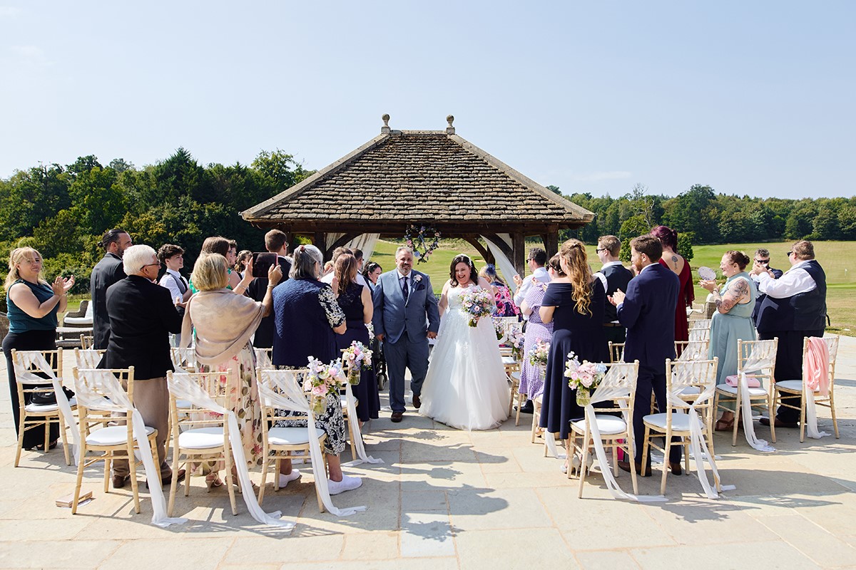 Bowood hotel outdoor ceremony