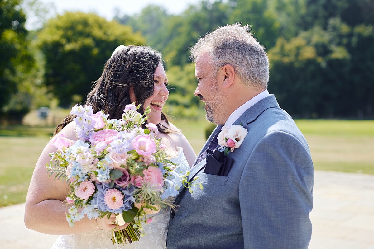 Wedding couple portraits Bowood hotel