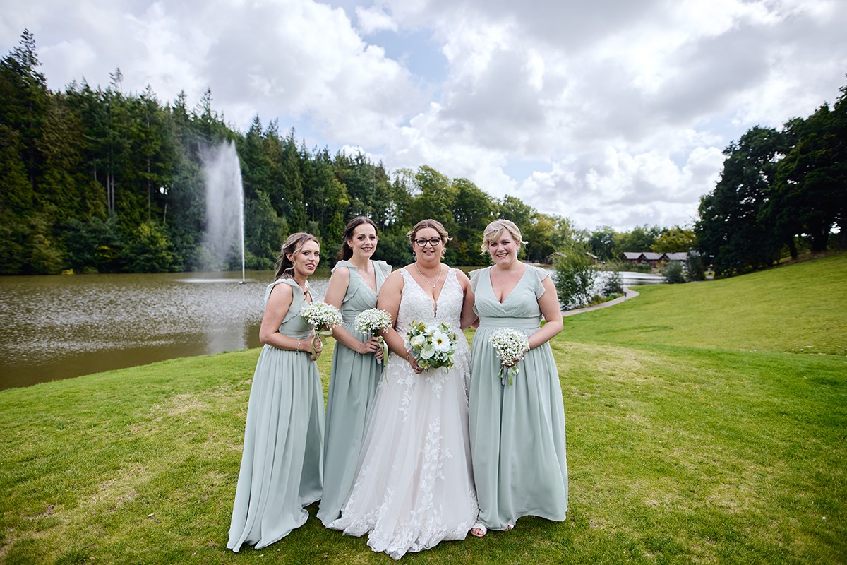 group and couple portraits Canada lodge and lake