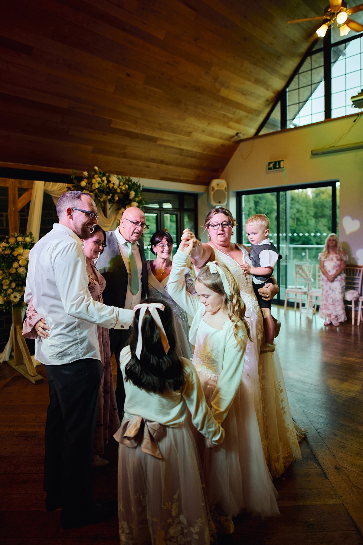 Canada lodge and lake party photos