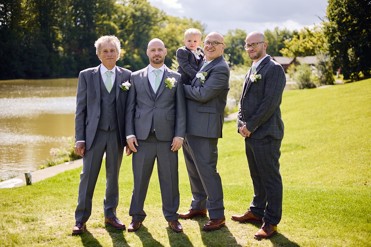 Canada lodge and lake wedding photography