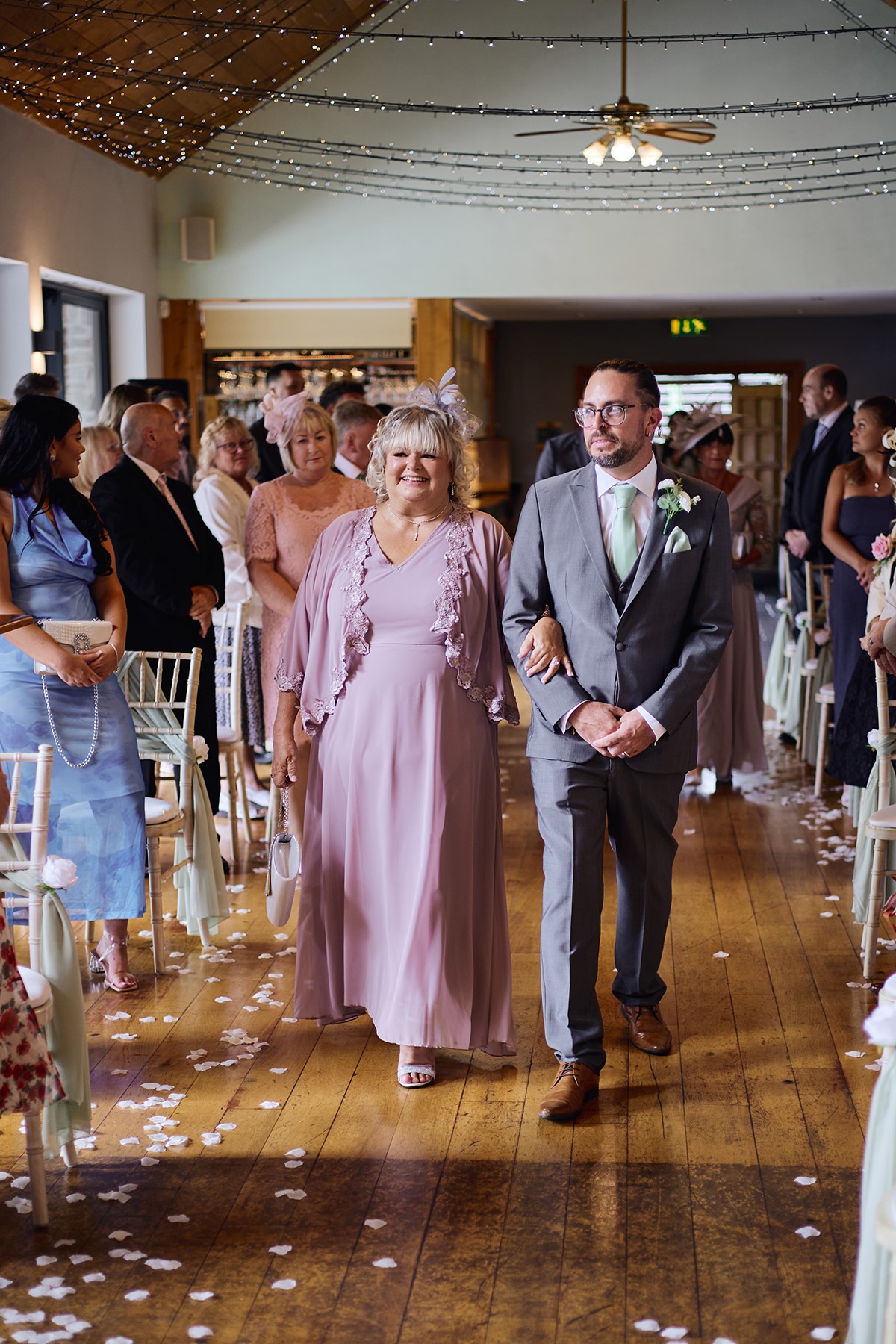 Canada lodge and lake wedding