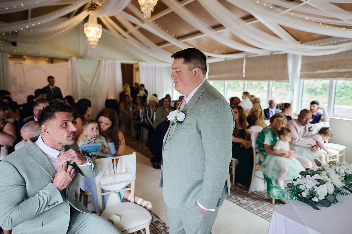 Heritage park hotel wedding ceremony photos