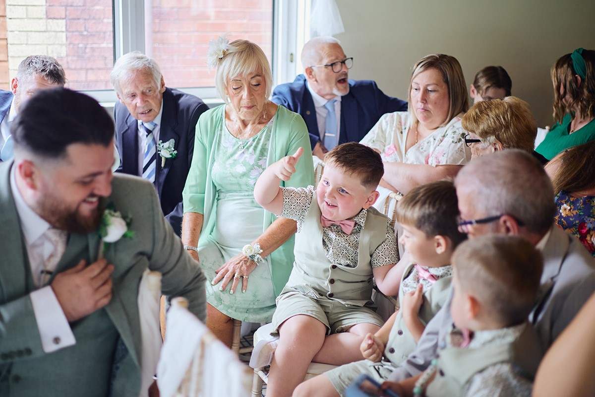 Heritage park hotel wedding ceremony photos