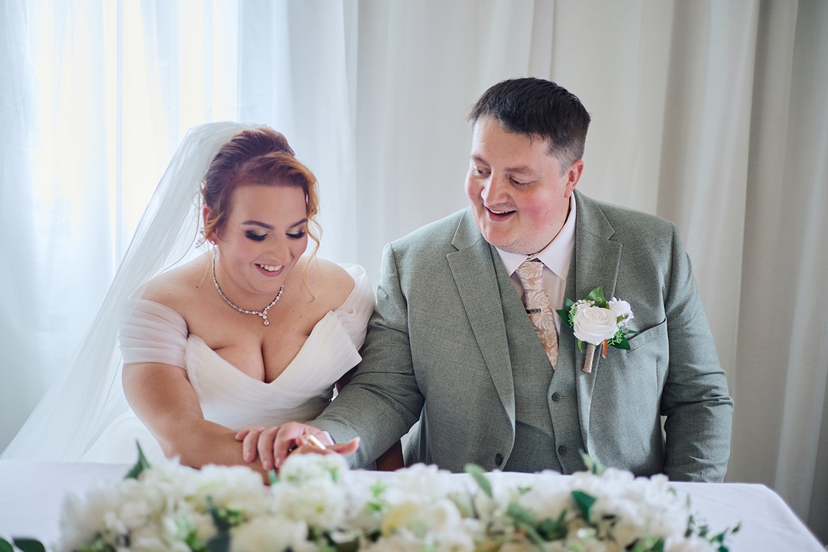 wedding day at Heritage park hotel