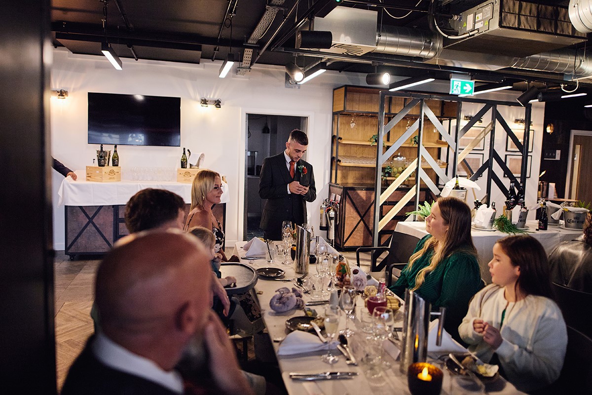 Mercure hotel Newport wedding reception