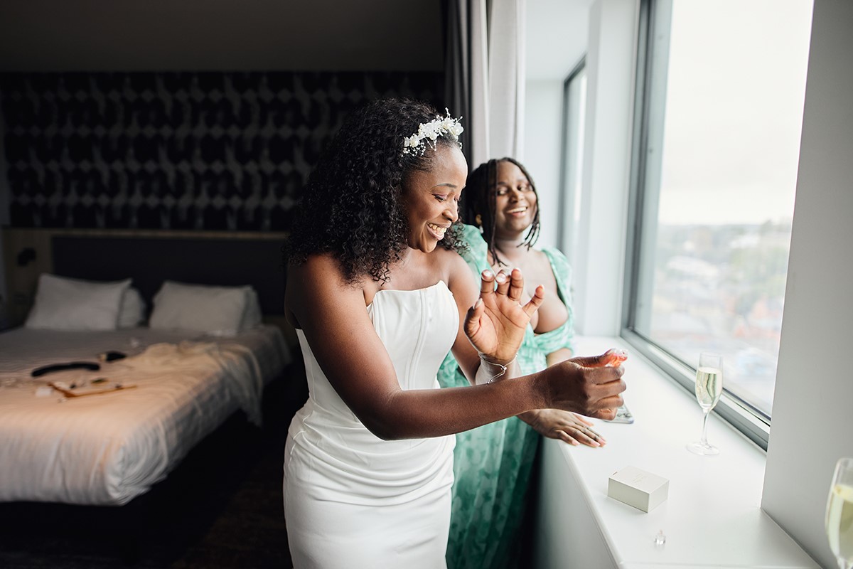 Mercure hotel Newport wedding photography