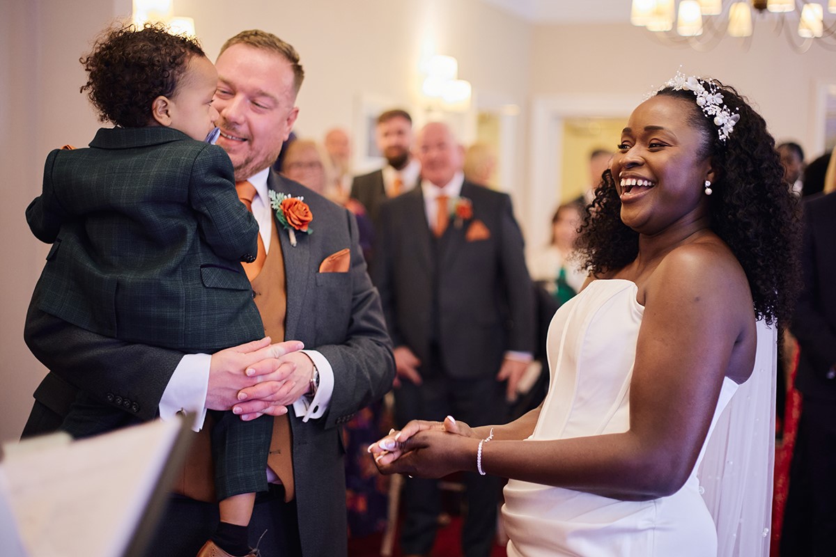 Mansion house wedding ceremony