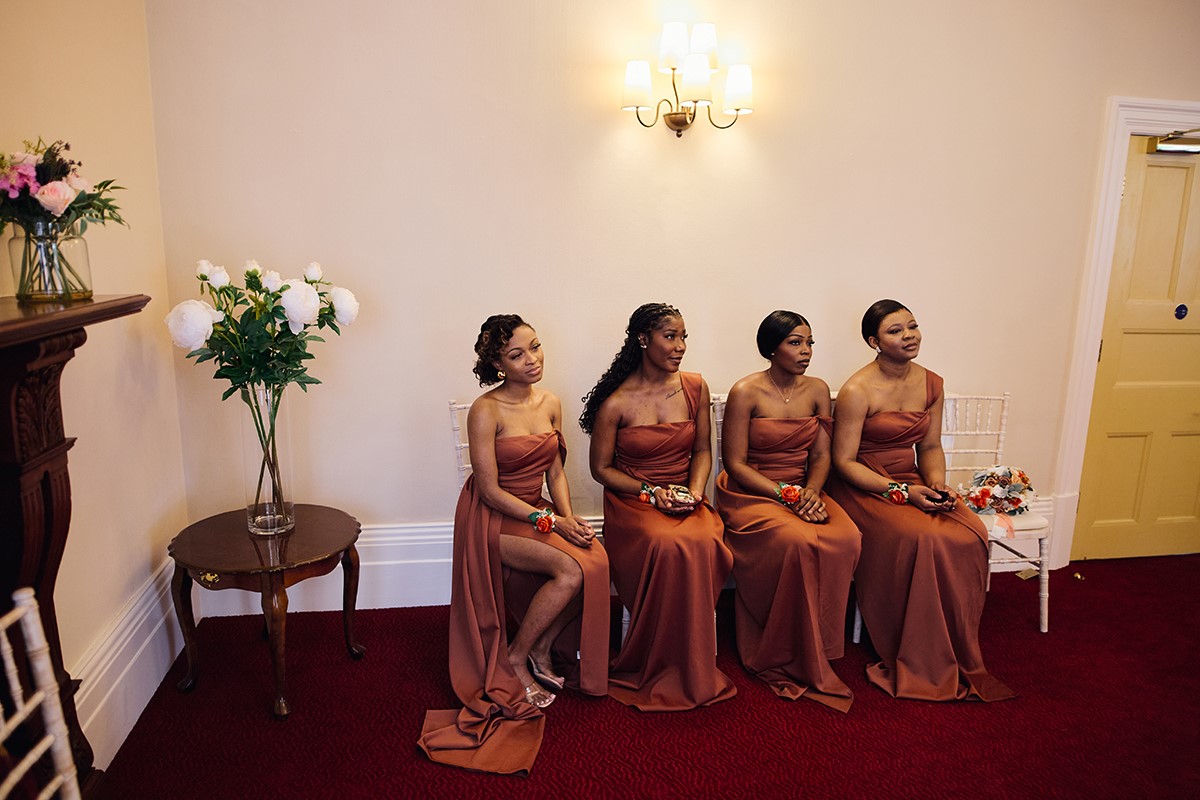 Mansion house wedding ceremony