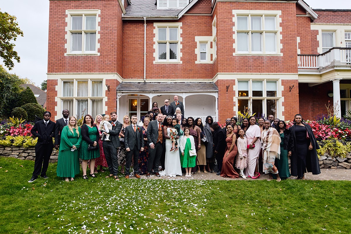 Newport Registry Office group photos