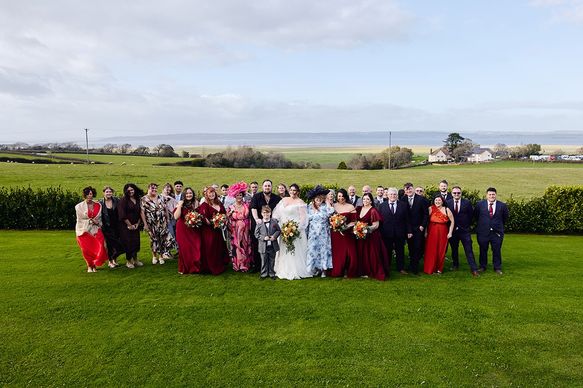group and family photos Ocean View Windmill Gower