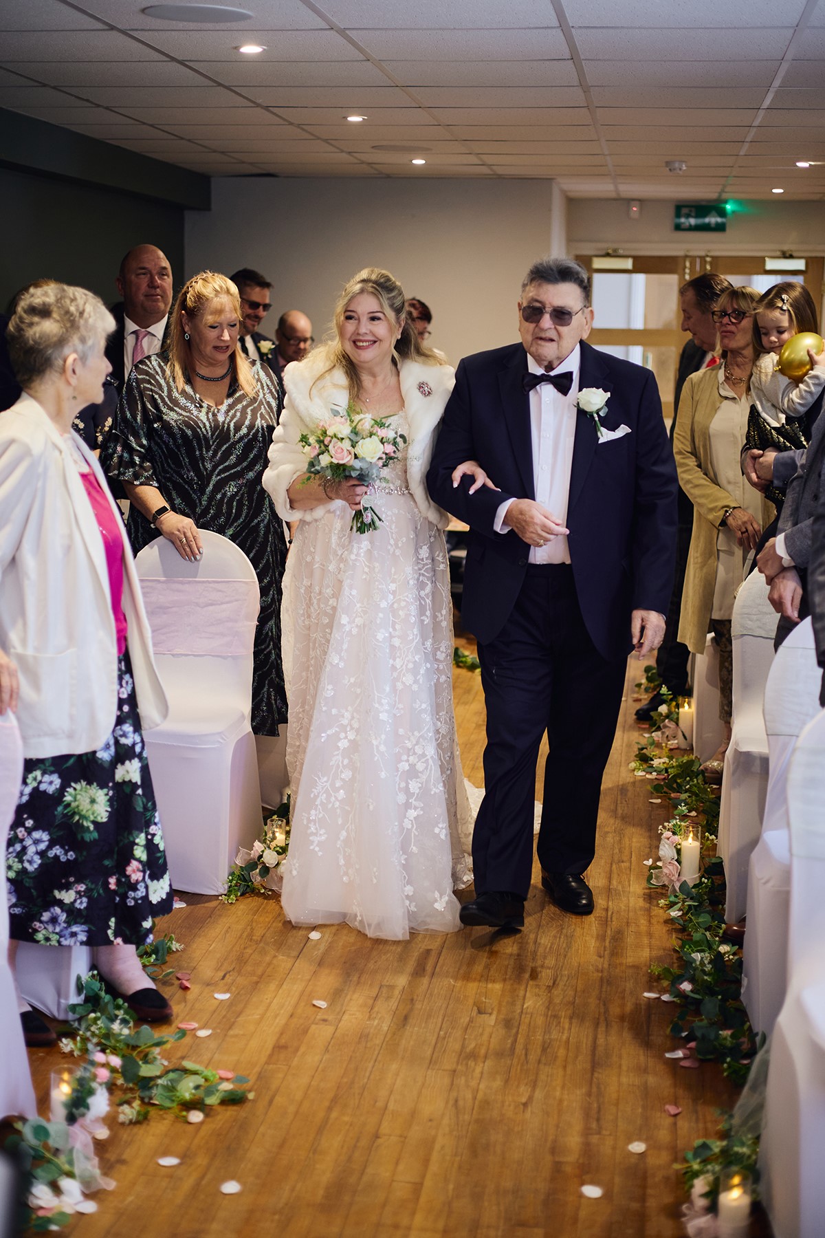 The White Horse view wedding photography Westbury