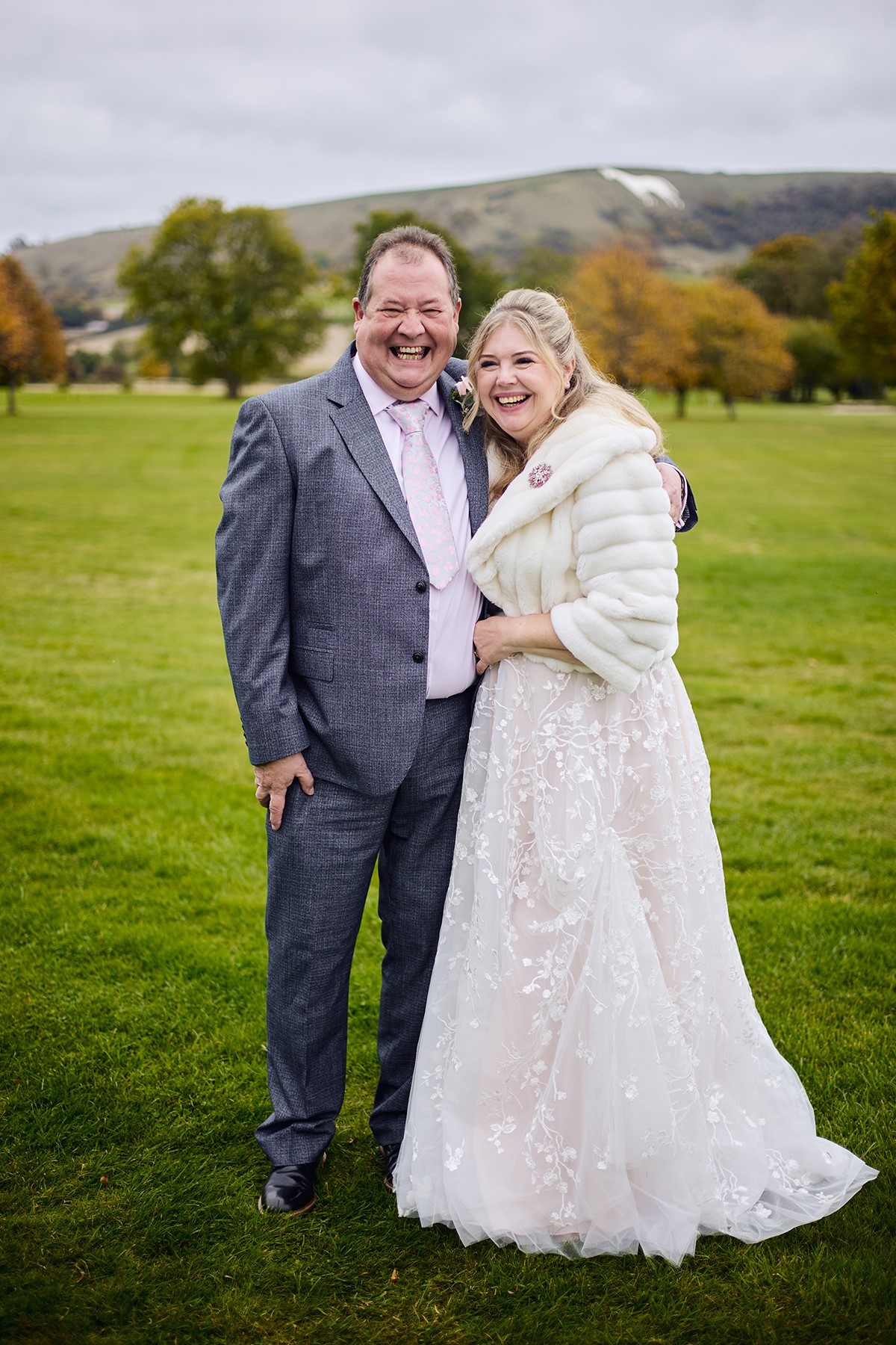 The White Horse view wedding