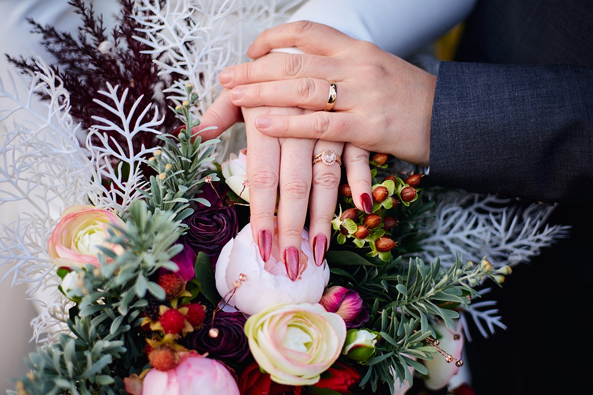 The Glen Yr Afon House Hotel winter wedding