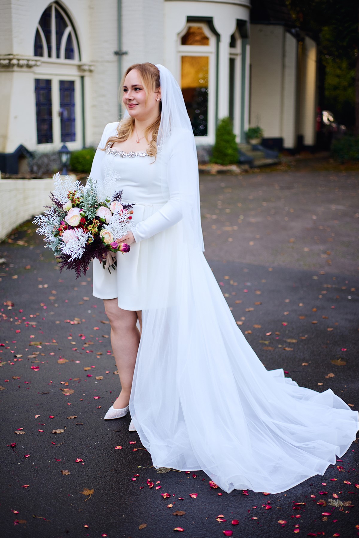 The Glen Yr Afon House Hotel wedding photographer Usk